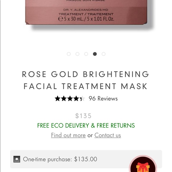 111 Skin Harley St London Rose Gold Masks - Picture 3 of 3